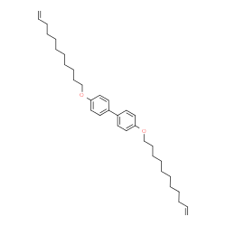 ChemSpider 2D Image | 4,4'-Bis(10-undecen-1-yloxy)biphenyl | C34H50O2