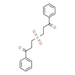 ChemSpider 2D Image | 3,3'-Sulfonylbis(1-phenyl-1-propanone) | C18H18O4S
