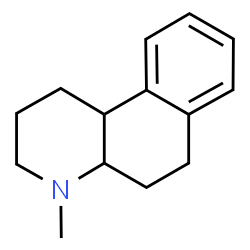 ChemSpider 2D Image | 4-Methyl-1,2,3,4,4a,5,6,10b-octahydrobenzo[f]quinoline | C14H19N