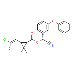 ChemSpider 2D Image | beta-cypermethrin | C22H19Cl2NO3