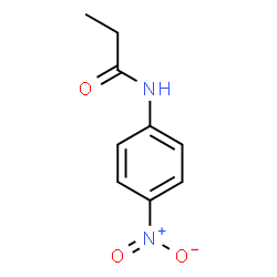 ChemSpider 2D Image | p-nitro-propionylanilide | C9H10N2O3