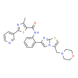 ChemSpider 2D Image | SRT 2104 | C26H24N6O2S2