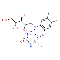 ChemSpider 2D Image | MFCD11656672 | C1313C4H20N215N2O6