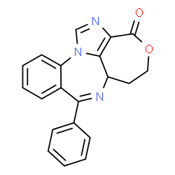 ChemSpider 2D Image | 8-Phenyl-6,6a-dihydro-4-oxa-2,7,12b-triazabenzo[b]cyclopenta[kl]heptalen-3(5H)-one | C20H15N3O2