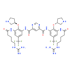 ChemSpider 2D Image | Brilacidin | C40H50F6N14O6