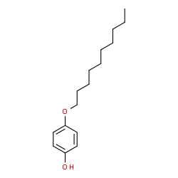 ChemSpider 2D Image | p-Decyloxyphenol | C16H26O2