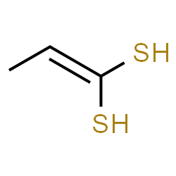ChemSpider 2D Image | 1-Propene-1,1-dithiol | C3H6S2