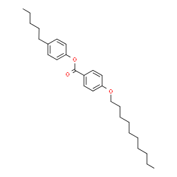 ChemSpider 2D Image | 4-Pentylphenyl 4-(decyloxy)benzoate | C28H40O3