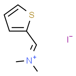 ChemSpider 2D Image | N,N-Dimethyl(2-thienyl)methaniminium iodide | C7H10INS