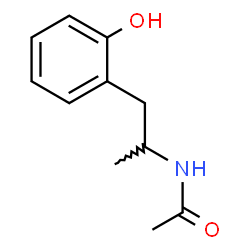 ChemSpider 2D Image | N-[1-(2-Hydroxyphenyl)-2-propanyl]acetamide | C11H15NO2
