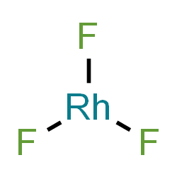 ChemSpider 2D Image | Rhodium(3+) trifluoride | F3Rh