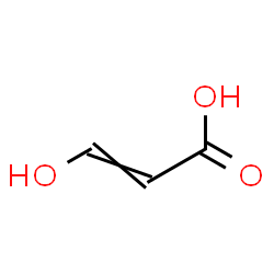 ChemSpider 2D Image | 3-Hydroxyacrylic acid | C3H4O3