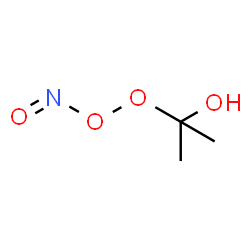 ChemSpider 2D Image | 2-(Nitrosoperoxy)-2-propanol | C3H7NO4