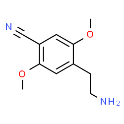 ChemSpider 2D Image | 2,5-DIMETHOXY-4-CYANOPHENETHYLAMINE | C11H14N2O2