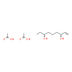 ChemSpider 2D Image | 1-Nonene-3,7-diol - acetic acid (1:2) | C13H26O6