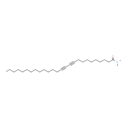 ChemSpider 2D Image | N,N-Dimethyl-10,12-hexacosadiynamide | C28H49NO