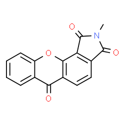 ChemSpider 2D Image | 2-Methylchromeno[2,3-e]isoindole-1,3,6(2H)-trione | C16H9NO4