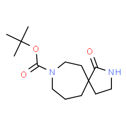 ChemSpider 2D Image | tert-butyl 1-oxo-2,8-diazaspiro[4.6]undecane-8-carboxylate | C14H24N2O3