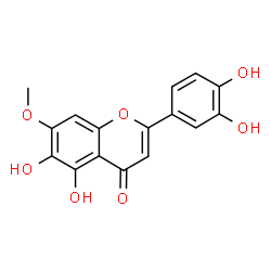ChemSpider 2D Image | Pedalitin | C16H12O7