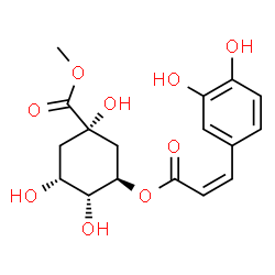 ChemSpider 2D Image | cis-chlorogenic acid | C17H20O9