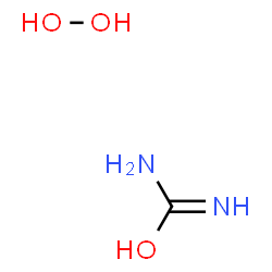 ChemSpider 2D Image | Hydrogen peroxide - urea | CH6N2O3