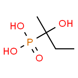 ChemSpider 2D Image | (2-Hydroxy-2-butanyl)phosphonic acid | C4H11O4P