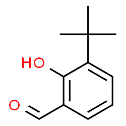 ChemSpider 2D Image | 3-tert-butylsalicylaldehyde | C11H14O2