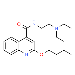 ChemSpider 2D Image | Cinchocaine | C20H29N3O2