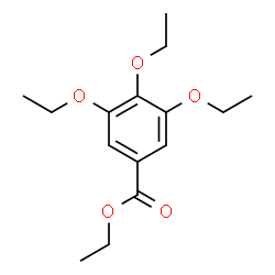 ChemSpider 2D Image | Ethyl 3,4,5-triethoxybenzoate | C15H22O5