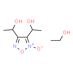 ChemSpider 2D Image | 1,1'-(2-Oxido-1,2,5-oxadiazole-3,4-diyl)diethanol - ethanol (1:1) | C8H16N2O5