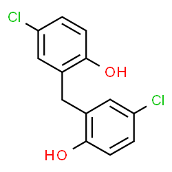 ChemSpider 2D Image | dichlorophen | C13H10Cl2O2