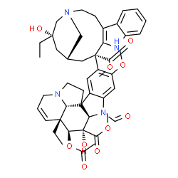 ChemSpider 2D Image | (4alpha)-22-Oxovincaleukoblastine | C46H56N4O10