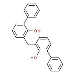 ChemSpider 2D Image | 3,3'-Methylenedi(2-biphenylol) | C25H20O2