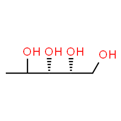 ChemSpider 2D Image | (2xi)-1-Deoxy-D-erythro-pentitol | C5H12O4