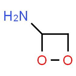 ChemSpider 2D Image | 1,2-Dioxetan-3-amine | C2H5NO2