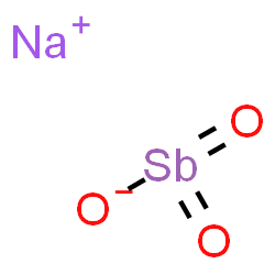 ChemSpider 2D Image | Sodium antimonate | NaO3Sb