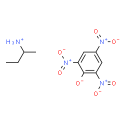 ChemSpider 2D Image | 2-Butanaminium 2,4,6-trinitrophenolate | C10H14N4O7