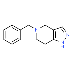 ChemSpider 2D Image | 5-benzyl-2H,4H,6H,7H-pyrazolo[4,3-c]pyridine | C13H15N3