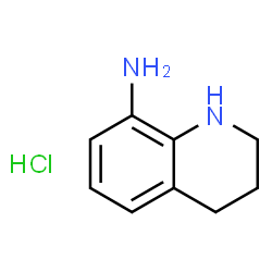 ChemSpider 2D Image | 1,2,3,4-Tetrahydroquinolin-8-amine hydrochloride | C9H13ClN2