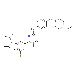 ChemSpider 2D Image | Abemaciclib | C27H32F2N8