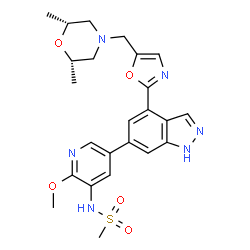 ChemSpider 2D Image | GSK2292767 | C24H28N6O5S