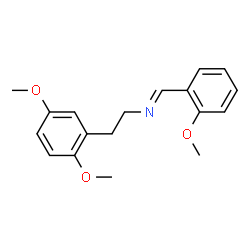 ChemSpider 2D Image | 25H-NBOMe imine analog | C18H21NO3