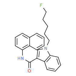 ChemSpider 2D Image | 5-fluoro NNEI | C24H23FN2O