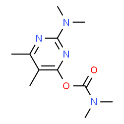 ChemSpider 2D Image | Pirimicarb | C11H18N4O2