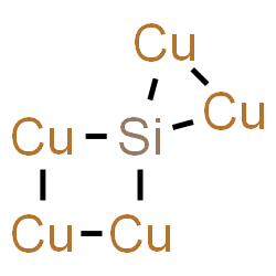 ChemSpider 2D Image | COPPER SILICIDE | Cu5Si