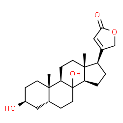 ChemSpider 2D Image | 8-Hydroxydigitoxigenin | C23H34O4