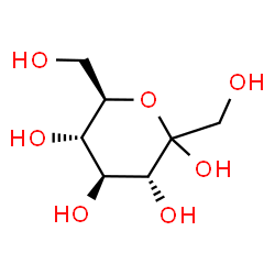 ChemSpider 2D Image | 1-C-(Hydroxymethyl)-D-glucopyranose | C7H14O7