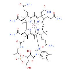 ChemSpider 2D Image | Methylcobalamin | C63H91CoN13O14P