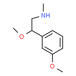 ChemSpider 2D Image | Î²,3-Dimethoxy-N-methylbenzeneethanamine | C11H17NO2