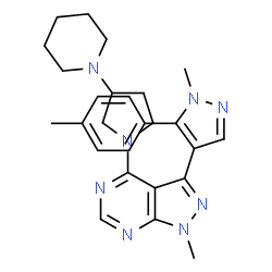 ChemSpider 2D Image | PF-4981517 | C26H32N8